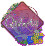Sticker | qikert (Glitter) | Rio 2022