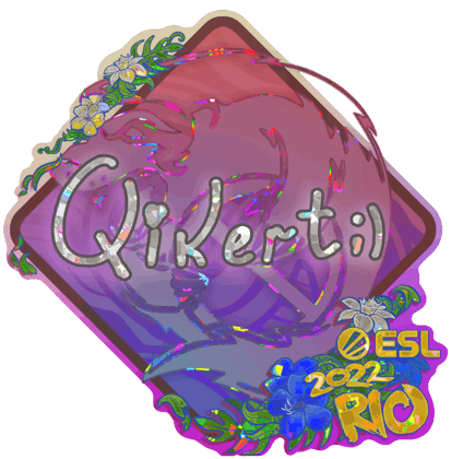 Sticker | qikert (Glitter) | Rio 2022