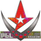 Sticker | Astralis (Holo) | Krakow 2017 Sticker | Astralis (Holo) | Krakow 2017 image