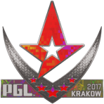 Sticker | Astralis (Holo) | Krakow 2017