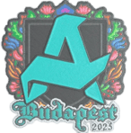 Sticker | Aurora (Embroidered) | Budapest 2025