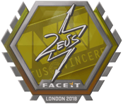 Sticker | Zeus | London 2018