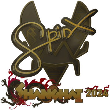 Sticker | Spinx (Gold) | Xangai 2024