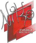 Sticker | NiKo | Boston 2018