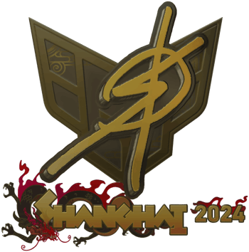 Sticker | degster (Gold) | Shanghai 2024