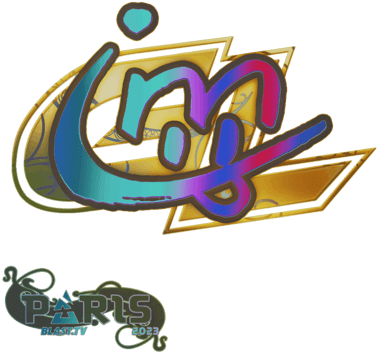 Sticker | iM (holograficzna) | Paryż 2023