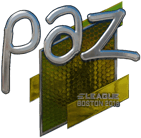 Sticker | paz (Foil) | Boston 2018 image