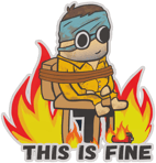 Sticker | This Is Fine