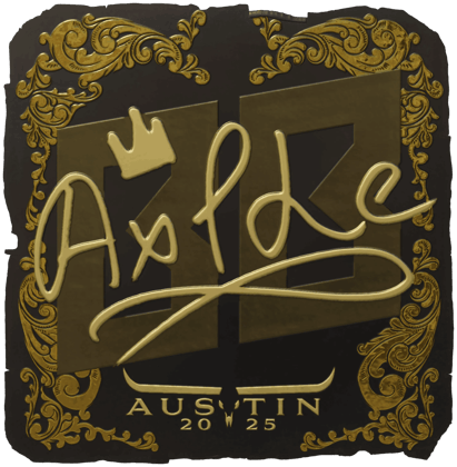 Sticker | Ax1Le (ゴールド) | Austin 2025