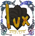 Sticker | lux (Holo) | Austin 2025