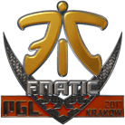 Sticker | Fnatic (Foil) | Krakow 2017 Sticker | Fnatic (Foil) | Krakow 2017 image