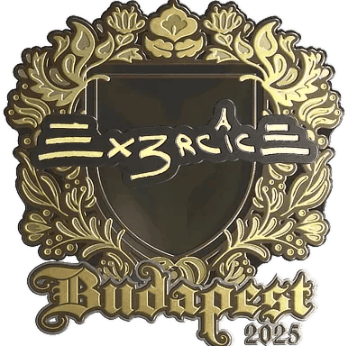 สติกเกอร์ | Ex3rcice (Gold) | Budapest 2025