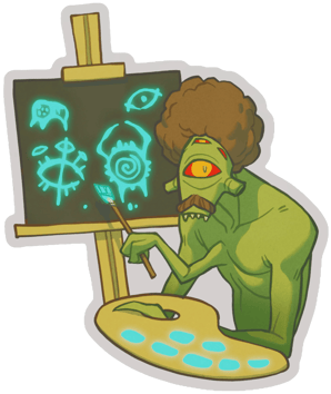 Sticker | Vortigaunt el pintor
