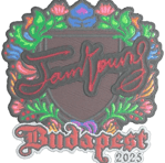 Sticker | JamYoung (Embroidered) | Budapest 2025
