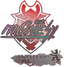 Sticker | m0NESY (Holo) | Antwerp 2022 image