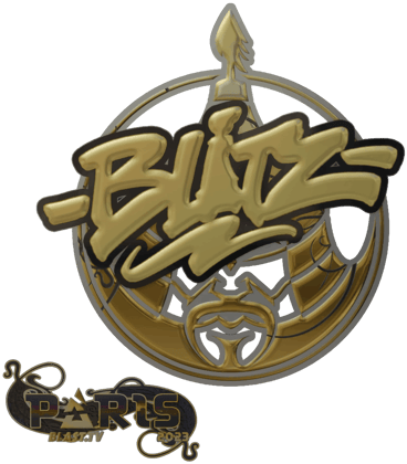 Sticker | bLitz (ゴールド) | Paris 2023