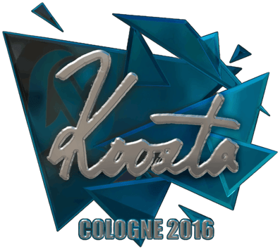 Sticker | koosta (foliowana) | Kolonia 2016