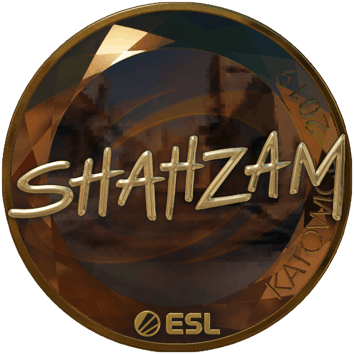 Sticker | ShahZaM (Gold) | Katowice 2019