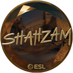 Sticker | ShahZaM (Gold) | Katowice 2019