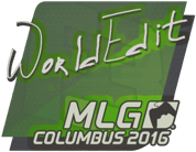 Sticker | WorldEdit | MLG Columbus 2016 image