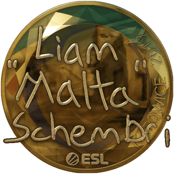 Sticker | malta (Oro) | Katowice 2019