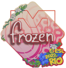 Sticker | frozen | Rio 2022 image