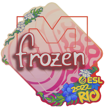 Sticker | frozen | Rio 2022
