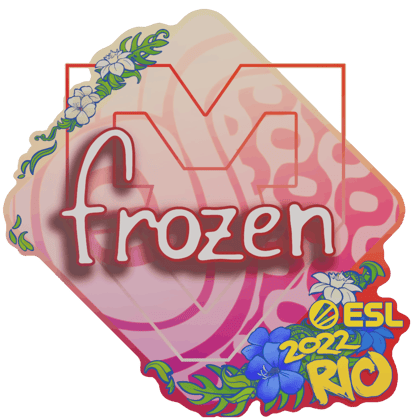 Sticker | frozen | Rio 2022