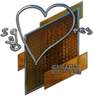 Sticker | seang@res (Foil) | Boston 2018 Sticker | seang@res (Foil) | Boston 2018 image