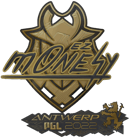 Sticker | m0NESY (Gold) | Antwerp 2022 image