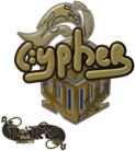 Sticker | Cypher (Gold) | Paris 2023 image