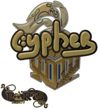 Sticker | Cypher (Oro) | Parigi 2023