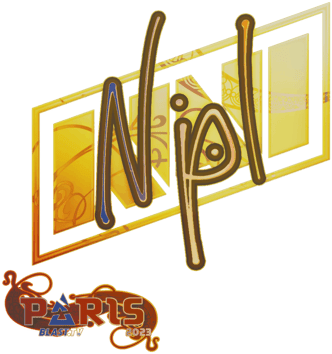 Sticker | npl (holograficzna) | Paryż 2023