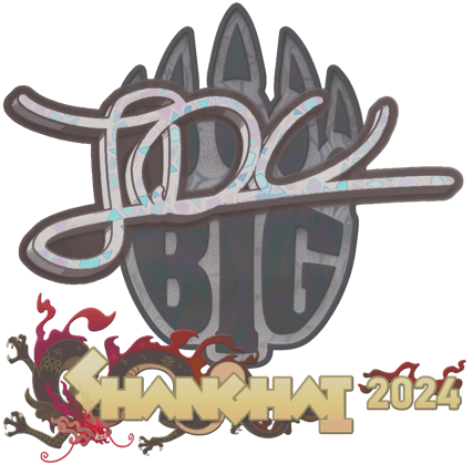 Sticker | JDC (holográfica) | Shanghái 2024
