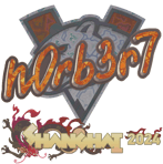 Sticker | n0rb3r7 (Holo) | Shanghai 2024