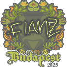 Sticker | FlameZ | Budapest 2025 Sticker | FlameZ | Budapest 2025 image