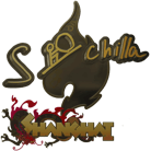 Sticker | s-chilla (Gold) | Shanghai 2024 image