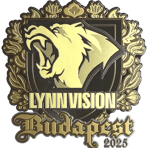 Sticker | Lynn Vision (Gold) | Budapest 2025