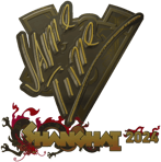 Sticker | Jame (Gold) | Shanghai 2024