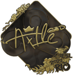 Sticker | Ax1Le (Gold) | Rio 2022