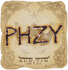 Sticker | phzy | Austin 2025 Sticker | phzy | Austin 2025 image