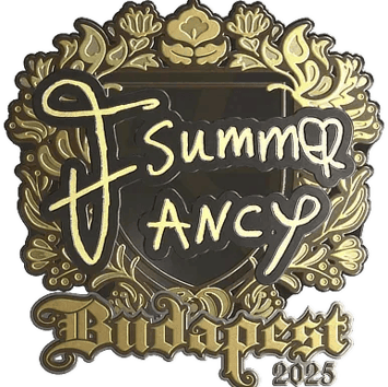 Autocolante | Summer (Gold) | Budapeste 2025