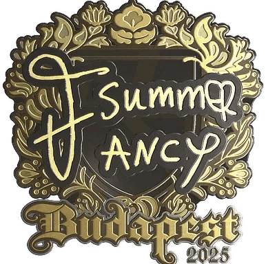 ステッカー | Summer (ゴールド) | Budapest 2025