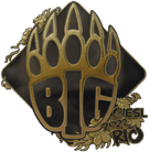 Sticker | BIG (Gold) | Rio 2022 image