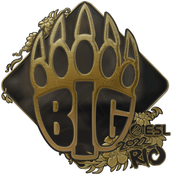 Sticker | BIG (Oro) | Rio 2022