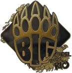 Sticker | BIG (Gold) | Rio 2022