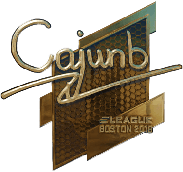 Sticker | cajunb (Gold) | Boston 2018