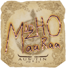 Sticker | mzinho | Austin 2025 image
