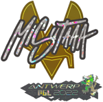 Sticker | misutaaa (Glitter) | Antwerp 2022