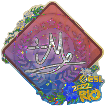Sticker | iM (グリッター) | Rio 2022